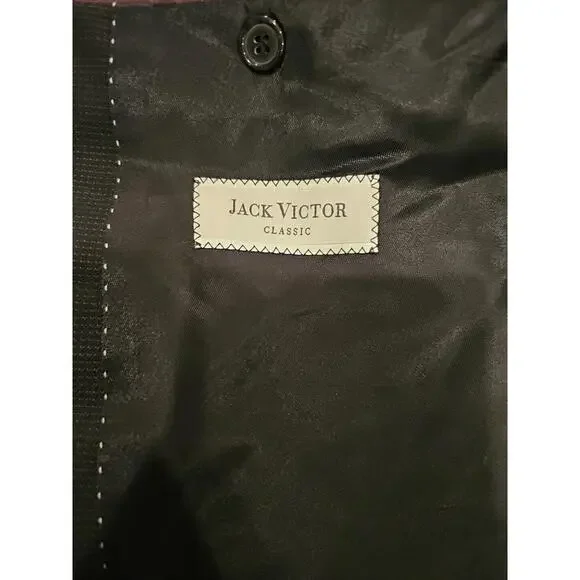 Jack Victor Lennox Men's Suit 48XL Wool Suit Jacket Men's Pants 43XL